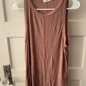Pink tank top size m